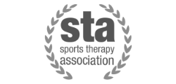 Sports therapy association logo icon